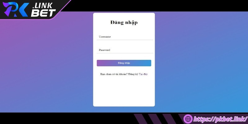 Truy cập vào trang chủ chính thức nhập thông tin