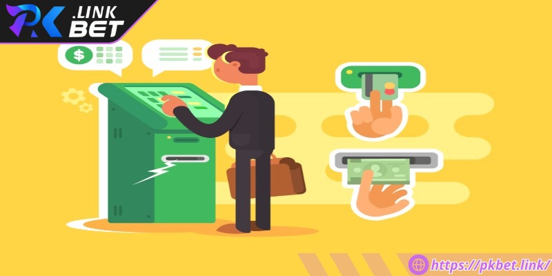 Pkbet yêu cầu người chơi chỉ được rút về đúng tài khoản ngân hàng của mình